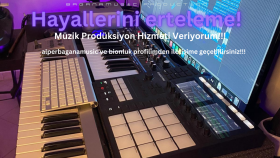 müziğinizi düzenliyorum, edit, mix ve mastering yapıyorum