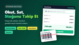 işletmenize özel barkodlu stok ve satış sistemi yazarım