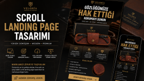 Deri Gözlük Kılıfı Yaprak Site Tasarımı