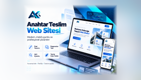 ihtiyacınıza özel anahtar teslim web sitesi hazırlarım