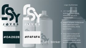 Joyes Polyester Boya Logo Çalışması