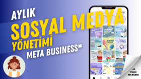 sosyal medyada post, story, reels tasarlar ve yönetirim