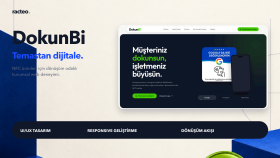 NFC Ürün Markası İçin Kurumsal Web Sitesi Tasarımı 