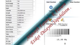 akınsoft rapor dizaynı yaparım