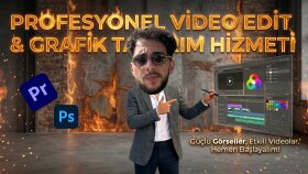 Sosyal medya için profesyonel video edit ve kurgu yapıyorum