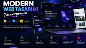 modern, hızlı ve profesyonel web sitesini sizin için yaparım