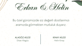 istediğiniz özelliklerde online davetiye yapabilirim