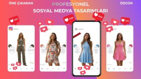 öne çıkaran ve etkin sosyal medya tasarımları yaparım