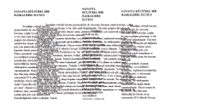 Sanatta Kültürel Bir Başkaldırı:Fluxus