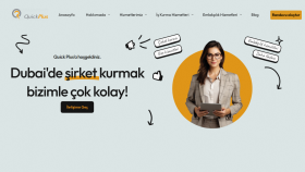 Dubai Şirket Kurma ve Yasal Hizmetleri Web Sitesi Tasarımı