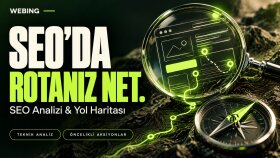 SEO eksiklerinizi bulur net bir gelişim planı hazırlarım