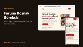 Furuna Boşnak Börekçisi - Sipariş Odaklı İşletme Sitesi