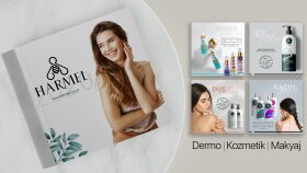 Harmel Kozmetik Katalog Tasarımı
