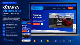 Profesyonel Kurumsal Web Sitesi | Kütahya Vidanjör