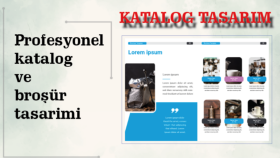 katalog ve broşür tasarımı yapabilirim