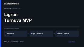 Ligrun | Turnuva Platformu MVP