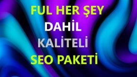 sizin için kapsamlı olarak SEO çalışması yapabilirim