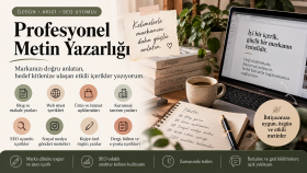 özgün, akıcı ve SEO uyumlu metinler yazıyorum