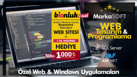 ben hayalinizdeki web yazılımını anahtar teslim sunuyorum