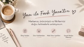 ürün açıklamaları ve Instagram metinleri yazıyorum