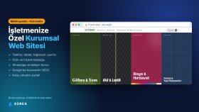 işletmenize özel mobil uyumlu kurumsal web sitesi yaparım