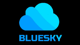Bluesky logo çalışması