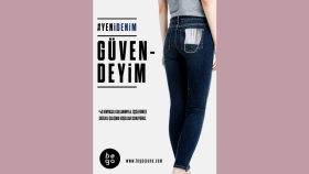 Corona Dönemi için Yapılmış Kot Markası Banner