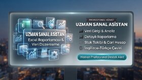 Excel verilerinizi en düzenli ve anlaşılır hale getiririm