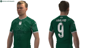 Norveç millî futbol takımı konsept forma tasarımı