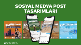 dikkat çeken ve özgün sosyal medya tasarımları yaparım