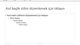 sizin için yaratıcı sunumlar hazırlarım