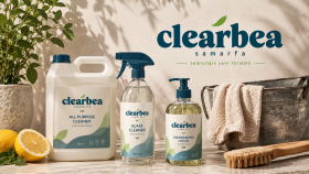 Clearbea | Temizlik Ürünleri Logo & Marka Kimliği