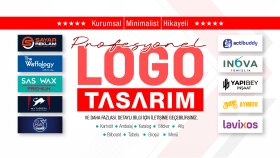 sizin için profesyonel harika bir logo yaparım
