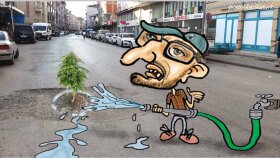 Ben, istediğiniz konuda serbest karikatür çizebilirim