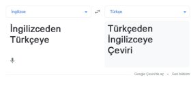 Türkçe-İngilizce Çeviri