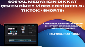 Reels ve TikTok İçin Dikkat Çeken Dinamik Video Edit Yaparım