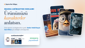 ürününüzü anlatan animasyon reklam videosu hazırlarım