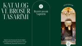 profesyonel broşür ve katalog tasarlarım