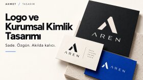 markanız için logo ve kurumsal kimlik tasarlarım
