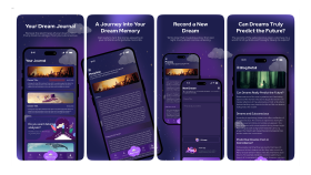 Dream Journal Uygulaması – UI Design & Screenshot Design