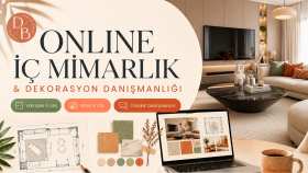 online iç mimarlık ve dekorasyon danışmanlığı yaparım