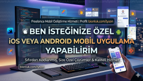 size özel android veya iOS mobil uygulama yapabilirim