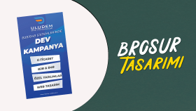 tanıtım gücü yüksek broşürler hazırlıyorum