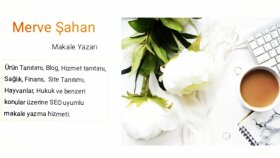 metin yazarlığı yapabilirim