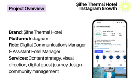 Şifne Termal Otel Instagram Büyümesi