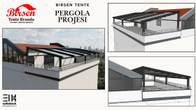 Pergola tente tasarımı