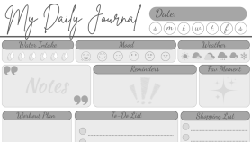 Örnek Digital Planner Tasarımı