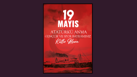19 Mayıs için yaptığım afiş tasarımı