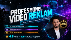profesyonel reklam videonuzu hazırlarım