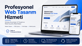 web yazılım ve web tasarım alanında size hizmet sunabilirim